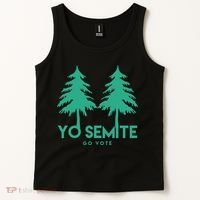 Yo Semite Go Vote Anti Trump Tank Top thumb 2