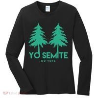 Yo Semite Go Vote Anti Trump Women's Long Sleeve Shirt thumb 0