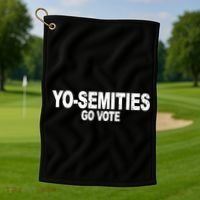 Yo-Semities Go Vote Golf Towel thumb 1