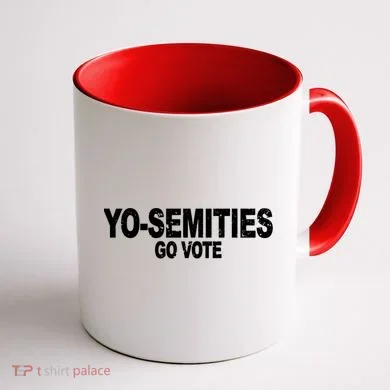 Yo-Semities Go Vote Coffee Mug back