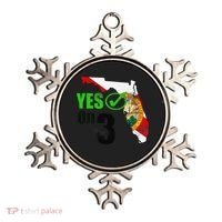 Yes On 3 Florida Ornament thumb 0