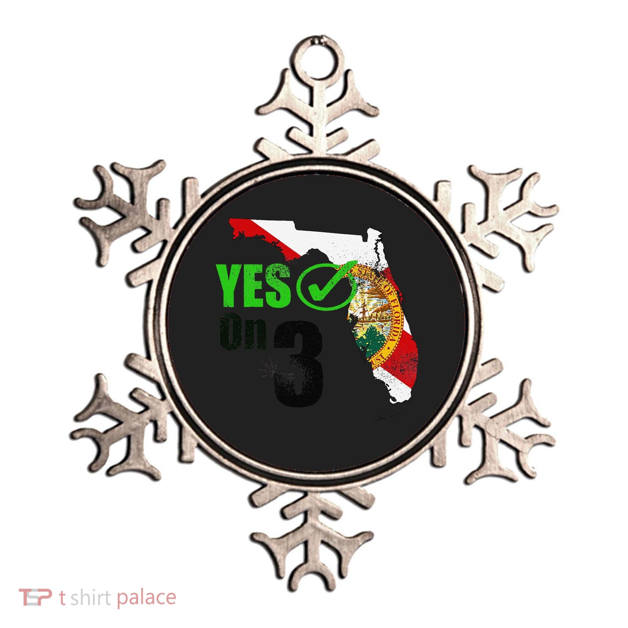Yes On 3 Florida Ornament