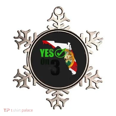Yes On 3 Florida Ornament