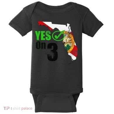 Yes On 3 Florida Baby Bodysuit