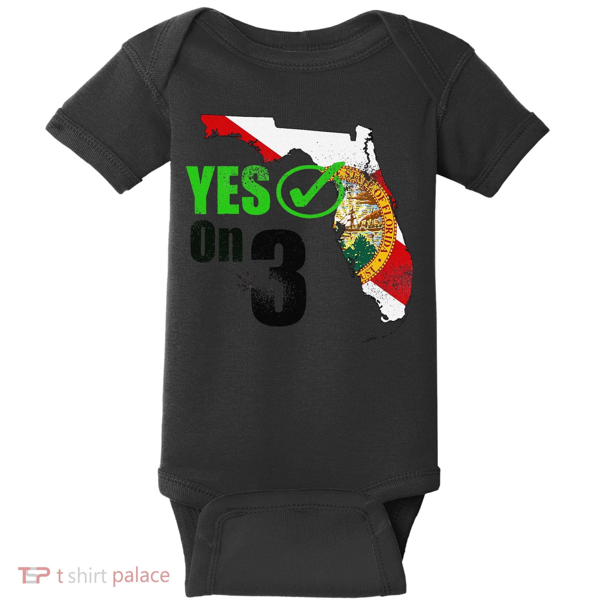 Yes On 3 Florida Baby Bodysuit