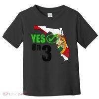 Yes On 3 Florida Toddler T-Shirt thumb 0