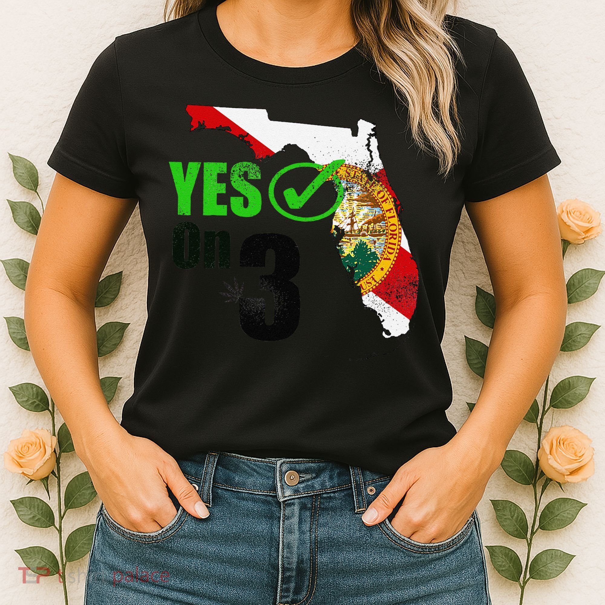 Yes On 3 Florida Women's T-Shirt