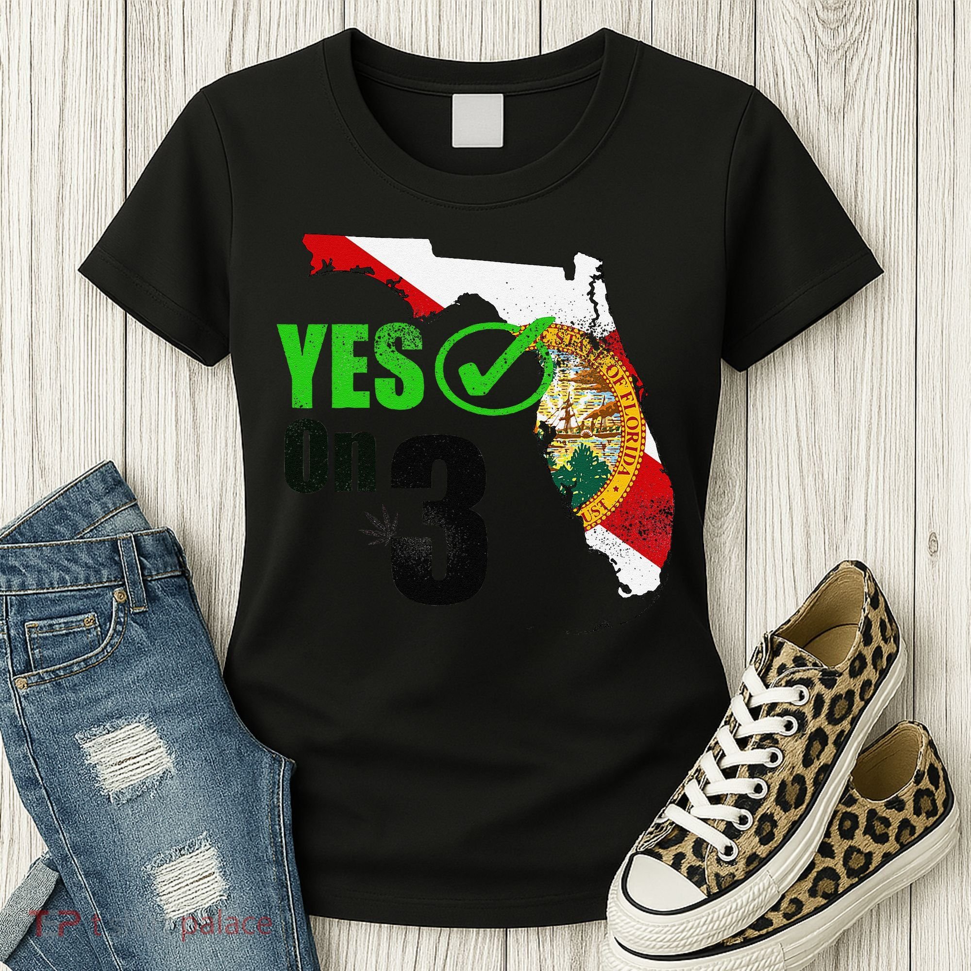 Yes On 3 Florida Women's T-Shirt