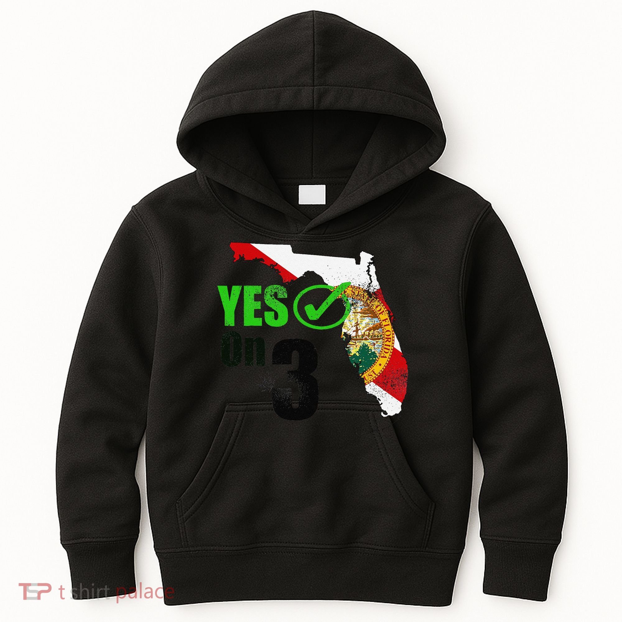 Yes On 3 Florida Kids Hoodie