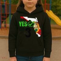 Yes On 3 Florida Kids Hoodie thumb 3
