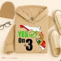 Yes On 3 Florida Hoodie thumb 4