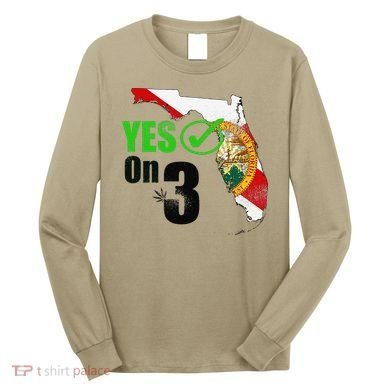 Yes On 3 Florida Long Sleeve Shirt