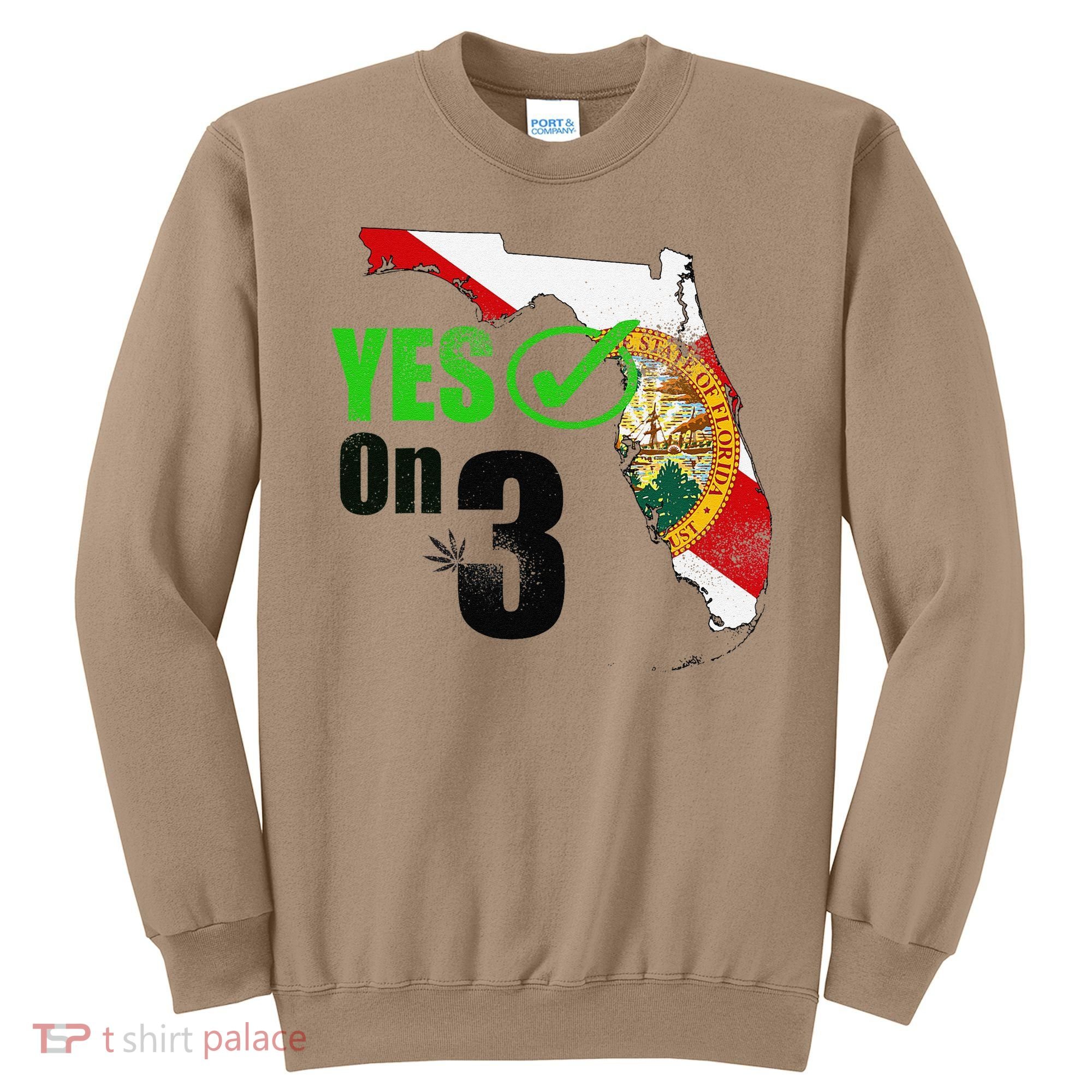Yes On 3 Florida Sweatshirt