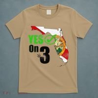 Yes On 3 Florida T-Shirt thumb 5