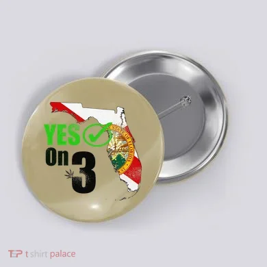 Yes On 3 Florida Button
