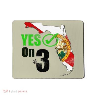 Yes On 3 Florida Mousepad