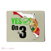 Yes On 3 Florida Mousepad thumb 0