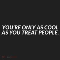 YouRe Only As Cool As You Treat People Beanie thumb 2