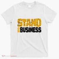 Yellow Ochre Black White Color Match T-Shirt thumb 0