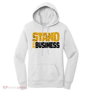 Yellow Ochre Black White Color Match Women's Hoodie