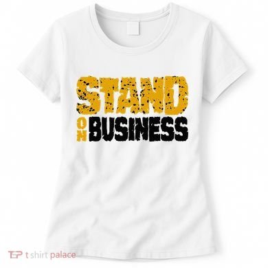 Yellow Ochre Black White Color Match Women's T-Shirt