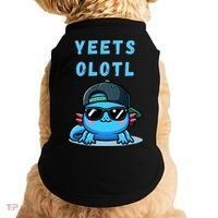 Yeets Olotl Funny Axolotl Yeet, Yeet Quote Funny Saying Doggie Tank thumb 0