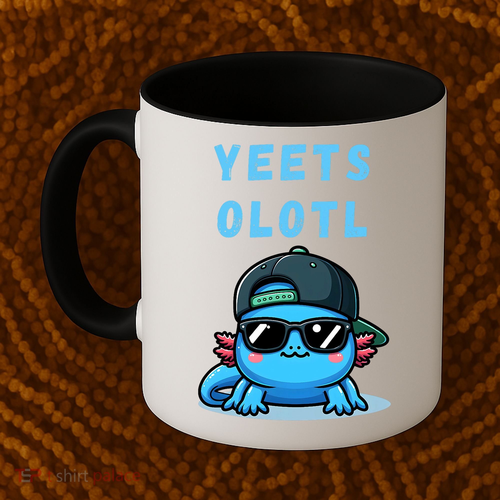 Yeets Olotl Funny Axolotl Yeet, Yeet Quote Funny Saying Coffee Mug