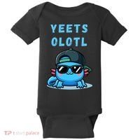 Yeets Olotl Funny Axolotl Yeet, Yeet Quote Funny Saying Baby Bodysuit thumb 0