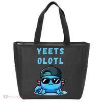 Yeets Olotl Funny Axolotl Yeet, Yeet Quote Funny Saying Tote Bag thumb 0