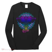 Yoga Elephant Aesthetic Ornate Stylized Long Sleeve Shirt thumb 0