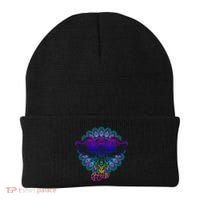 Yoga Elephant Aesthetic Ornate Stylized Beanie thumb 0