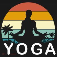 Yoga In Paradise Sunset Retro Vibes Women's Tank Top thumb 5