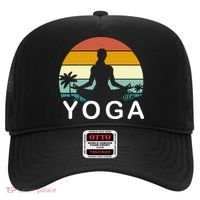 Yoga In Paradise Sunset Retro Vibes Hat thumb 0