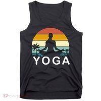 Yoga In Paradise Sunset Retro Vibes Tank Top thumb 0