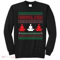Yoga Namasleigh Ugly Christmas Sweater Sweatshirt thumb 0