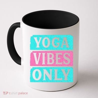 Yoga Vibes Only Coffee Mug