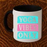 Yoga Vibes Only Coffee Mug thumb 2