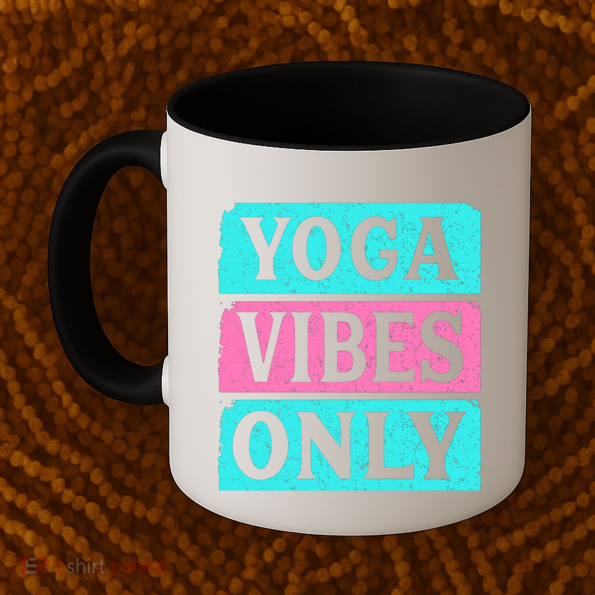 Yoga Vibes Only Coffee Mug