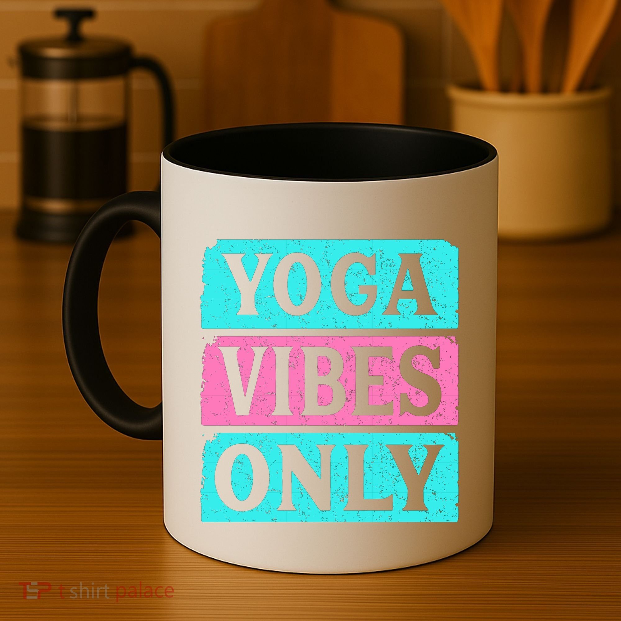 Yoga Vibes Only Coffee Mug