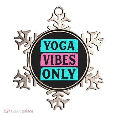 Yoga Vibes Only Ornament
