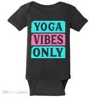 Yoga Vibes Only Baby Bodysuit thumb 0