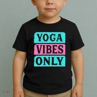 Yoga Vibes Only Toddler T-Shirt thumb 2