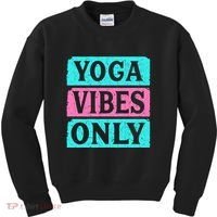 Yoga Vibes Only Kids Sweatshirt thumb 0