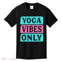 Yoga Vibes Only Kids T-Shirt thumb 0