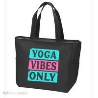 Yoga Vibes Only Tote Bag thumb 3
