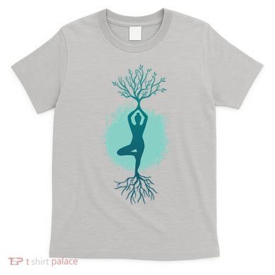 Yoga Woman Tree T-Shirt