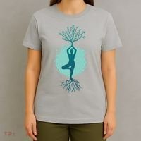 Yoga Woman Tree T-Shirt thumb 4