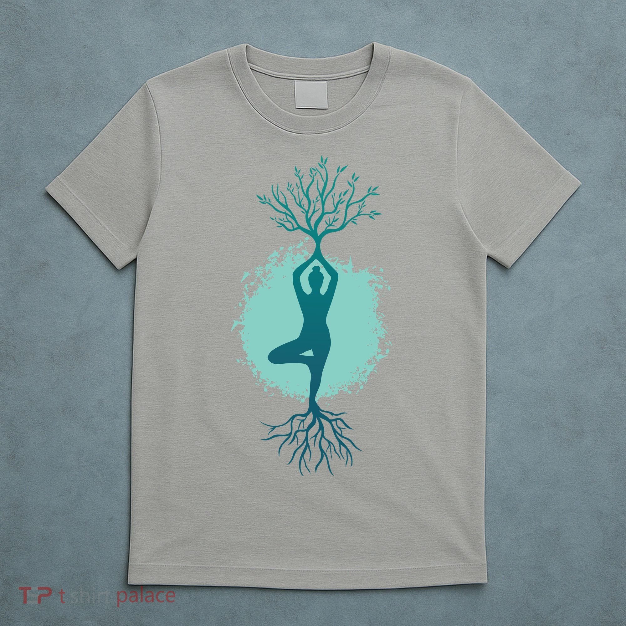 Yoga Woman Tree T-Shirt
