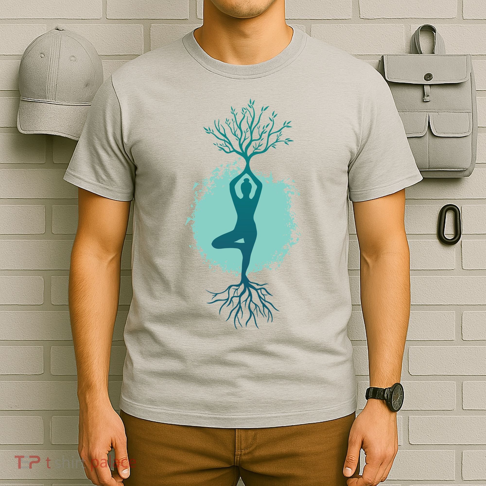 Yoga Woman Tree T-Shirt