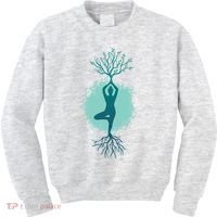 Yoga Woman Tree Kids Sweatshirt thumb 0